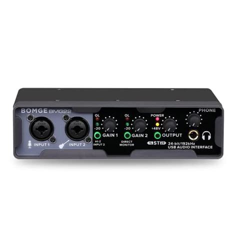 Reviews for BOMGE USB Audio Interface(24 bit/192 kHz) with XLR ...