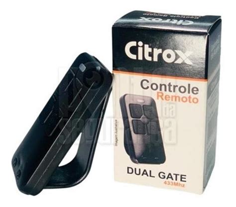 Controle Remoto Citrox Dual Gate C Digo Aberto Linear Mhz Mercadolivre