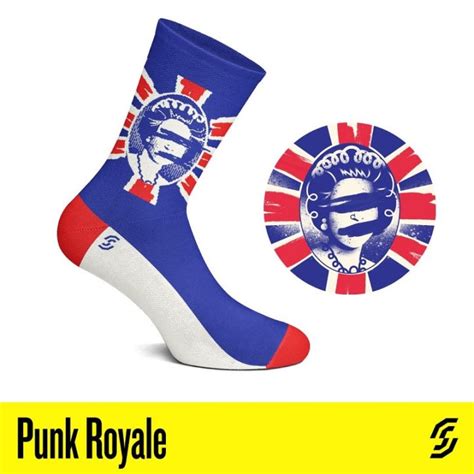 Stereo Socks Sex Pistols Punk Royale Baseline