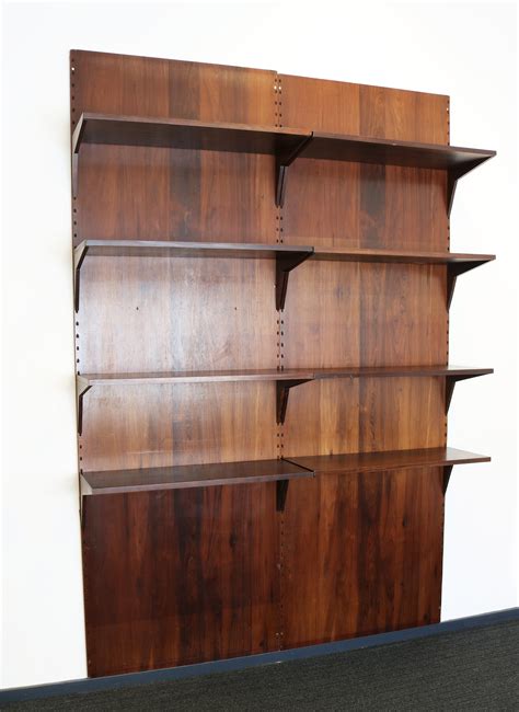 Rosewood Wall System By Poul Cadovius For CADO