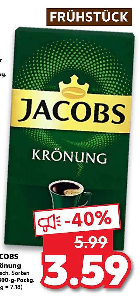 Jacobs Kr Nung Angebot Bei Kaufland Prospekte De