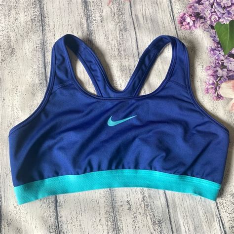 Nike Intimates And Sleepwear Nike Drifit Classic Swoosh Sports Bra Poshmark