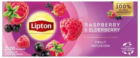 Lipton Maliny a černý bez