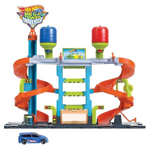 Hot Wheels City Mega Car Wash Multicolor
