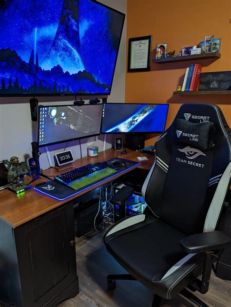 New Desk Setup w/ new #secretlab chair! : r/secretlab