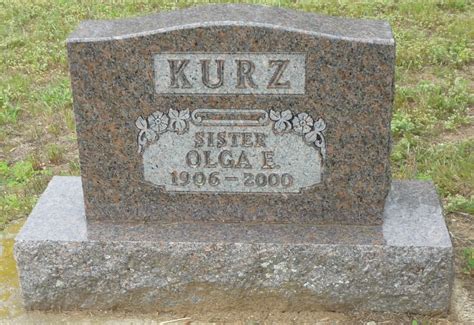 Olga Eleanor Gley Kurz 1906 2000 Mémorial Find a Grave