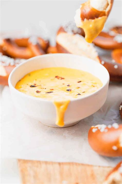 Pretzel Cheese Dip Recipe - The Cheese Knees