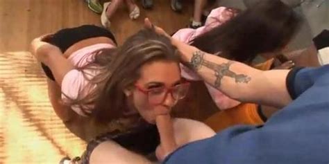 Gorgeous Sorority Pledge Attends Her Very First College Fuck A Thon Tnaflix