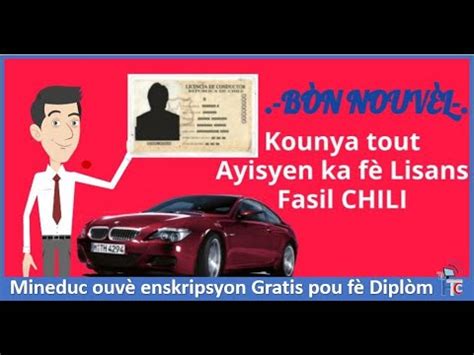 Ayisyen Ki Bezwen F Lisans Nan Chili Video Saa Se Pou Ou Valide Etud