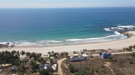 Best Hidden Beach In Mexico Playa Agua Blanca Oaxacan Pacific Coast