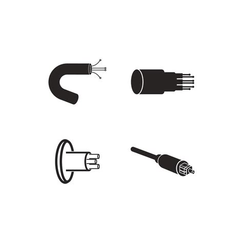 fiber optic cable icon 10811658 Vector Art at Vecteezy