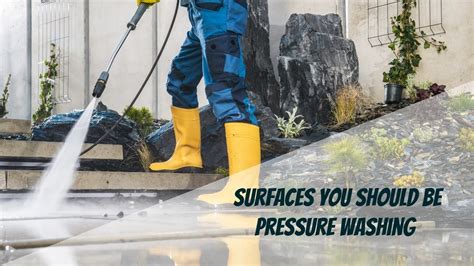 The Top Surfaces You Should Be Pressure Washing Annually