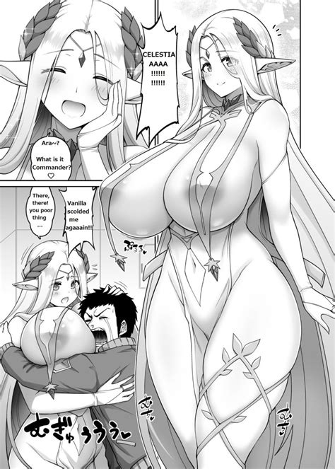 Rule 34 Bimbo Breast Curtains Breasts Celestia Last Origin Cerestia