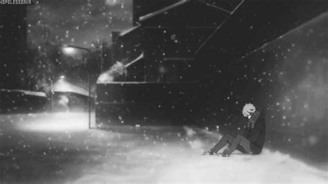 Image tagged with anime scenery, anime gif, anime black and white – @anime-scenery-tofy701 on Tumblr