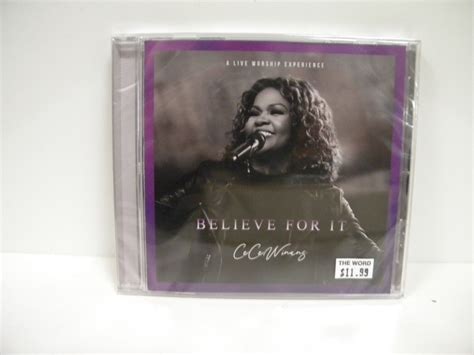 CD - CeCe Winans - Believe For It | The Word Bibles, Gifts and Music Inc.