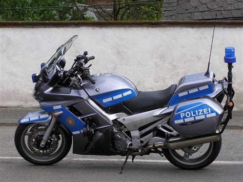 Yamaha Motorrad Polizei Bildersammlung Von Christof Rezbach