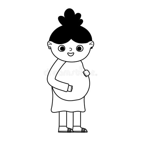 Female Belly Icon Cartoon Style Stock Illustrations Female Belly