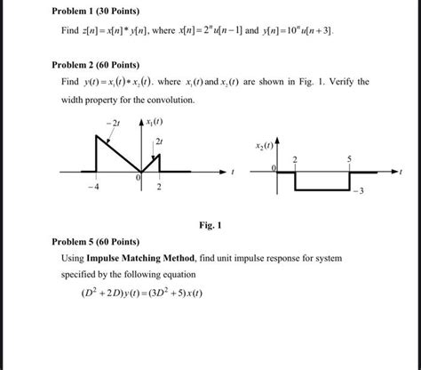 Solved Problem 1 30 Points Find Z[n] X[n] Y[n] Where