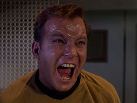 Kirk Yelling 2 Blank Template Imgflip