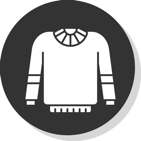 Sweater Glyph Grey Circle Icon 41691195 Vector Art At Vecteezy