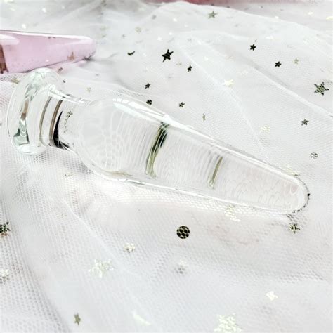 Glass Dildo Anal Etsy