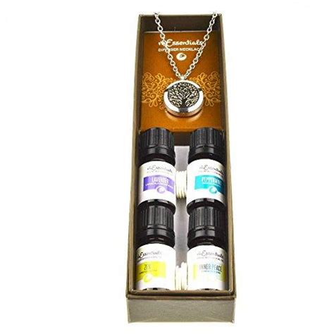 Essential Oil Diffuser Necklace W Aromatherapy Oils Thatsweetgift