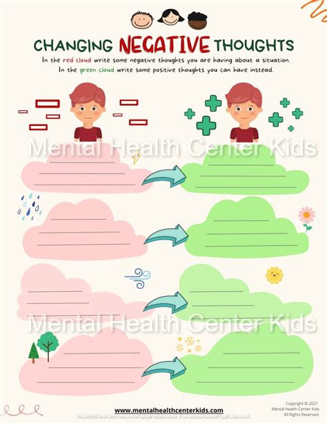 thought stopping technique - Tiffany Shelton - Worksheets Library