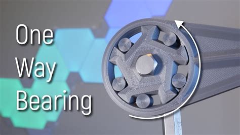 Can You 3d Print A One Way Bearing Roller Clutch Design Youtube