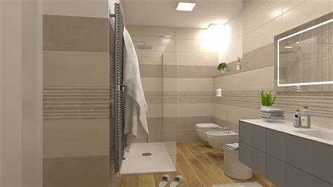 BAGNO IN CAMERA 5 Modern Bathroom Project By Tilelook Design Tool