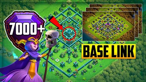 Th13 Base For Legend League Trophy Pushing Th13 Top 6 Trophy Base