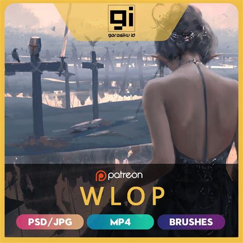 Jual Wlop The Lonely Parade Complete Videopsd3dbrush Shopee