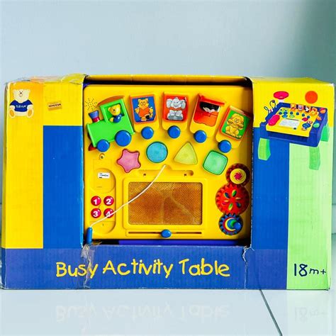 Toys R Us Bruin Busy Activity Table For Baby And Kids Hobbies And Toys