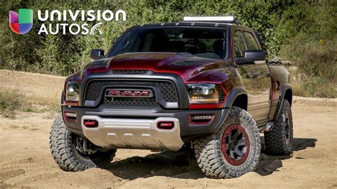 Ram propone la pickup más poderosa de su historia Ram Rebel TRX