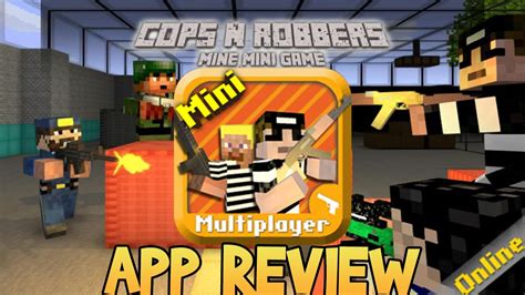 Cops N Robbers FPS Mine Mini Game App Review IOS YouTube