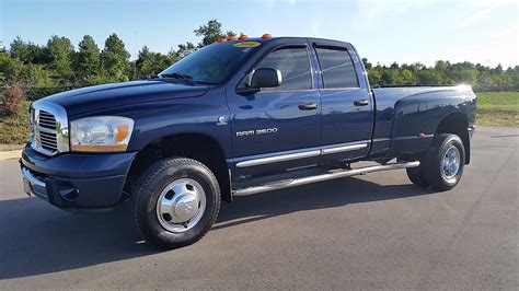 Sold 2006 Dodge Ram 3500 Laramie 4x4 Drw Quad Cab 5 9l H 0 Cummings