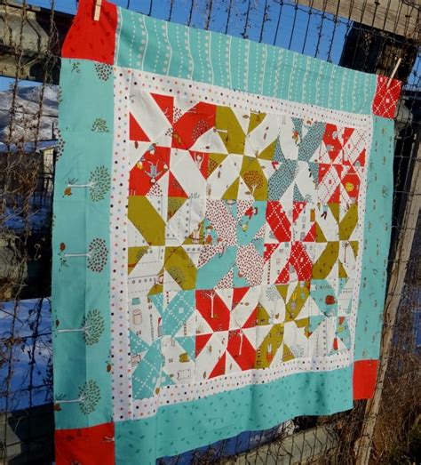 Baby Quilt Tutorial Disappearing Patch Patchwork Posse