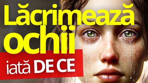 Îți LĂCRIMEAZĂ OCHII Iată ce poate să însemne YouTube