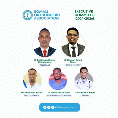 Executive Committee – Somali Orthopedic Association