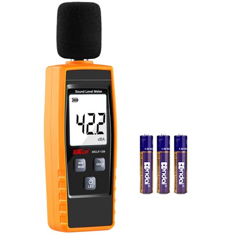 Decibel Meter Sound Level Reader 30 130dB A Hand Held Sound Noise