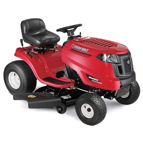 Troy Bilt Xp Super Bronco Xp In Hp V Twin Riding Lawn Mower At