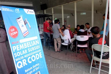 Uji Coba Penggunaan Qr Code My Pertamina Untuk Pembelian Solar Bersubsidi