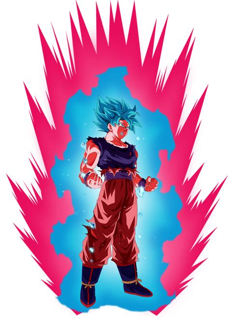 Super Saiyan Blue Kaioken Goku by EpsilonMisery on DeviantArt