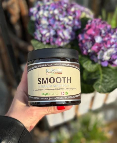 Dr.ѕогbiе smooth straight mask forte разглаживающая маска для волос ...