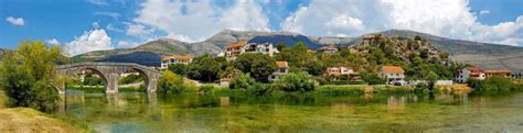 4k Mostar Bosnia And Herzegovina Houses Rivers Bridges Hd