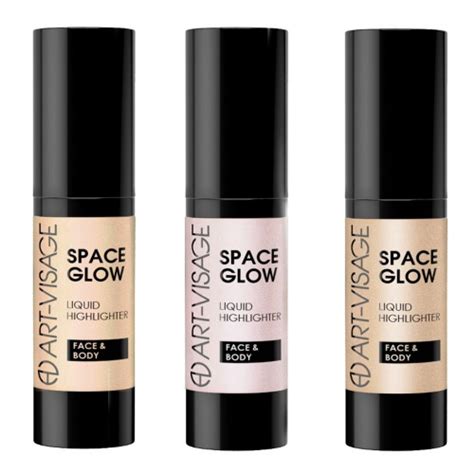 Жидкий хайлайтер Art-visage SPACE GLOW - «Кайфовый хайлайтер для ...