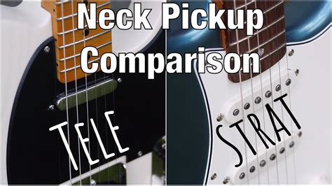 Telecaster Neck Pickup Vs Stratocaster Neck Pickup Squier Classic