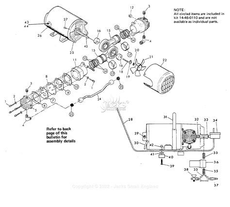 Milwaukee 49-50-0140 (Serial 6-82) Milwaukee 120V Vacuum Pump Assembly ...