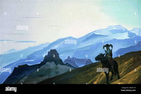 Mother Of Genghis Khan 1933 By Nicholas Roerich Stock Photo Alamy