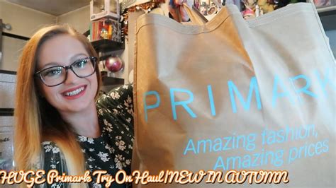 HUGE Primark Try On Haul NEW IN AUTUMN YouTube