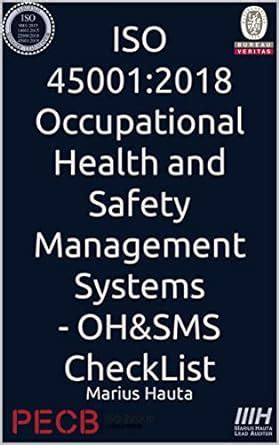 ISO 45001 2018 Occupational Health And Safety Management Systems OH